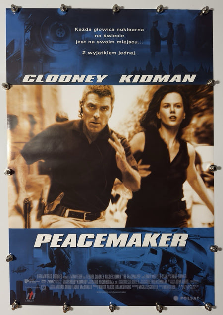 THE PEACEMAKER 1997 Original Movie Poster 27x40 SS Rolled George Clooney - Joe's Geek VLT
