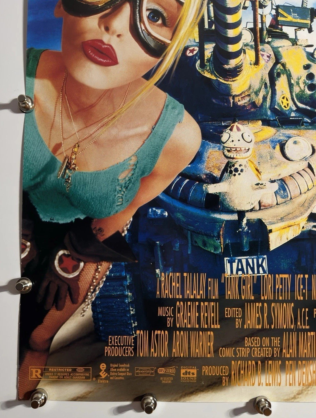 Tank Girl - Original Movie Poster - 1995 - Rolled SS