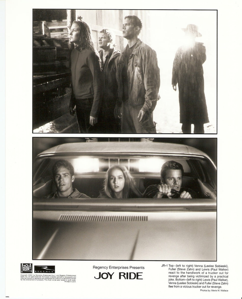 JOY RIDE 2001 Original Movie Still 8x10 Paul Walker Steve Zahn Leelee Sobieski