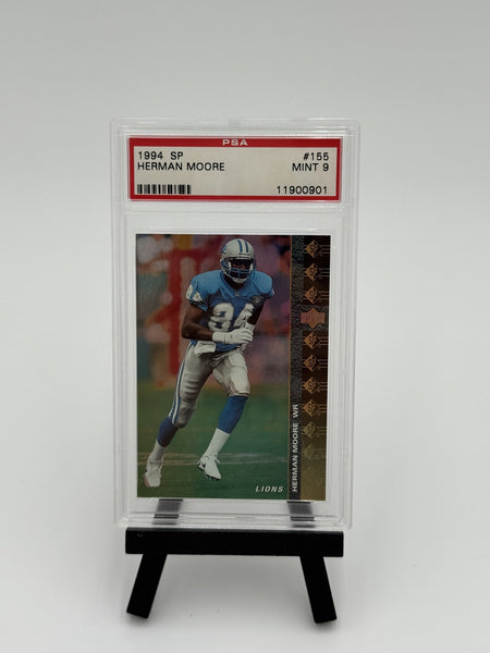 1994 SP - Herman Moore #155 PSA 9 MINT