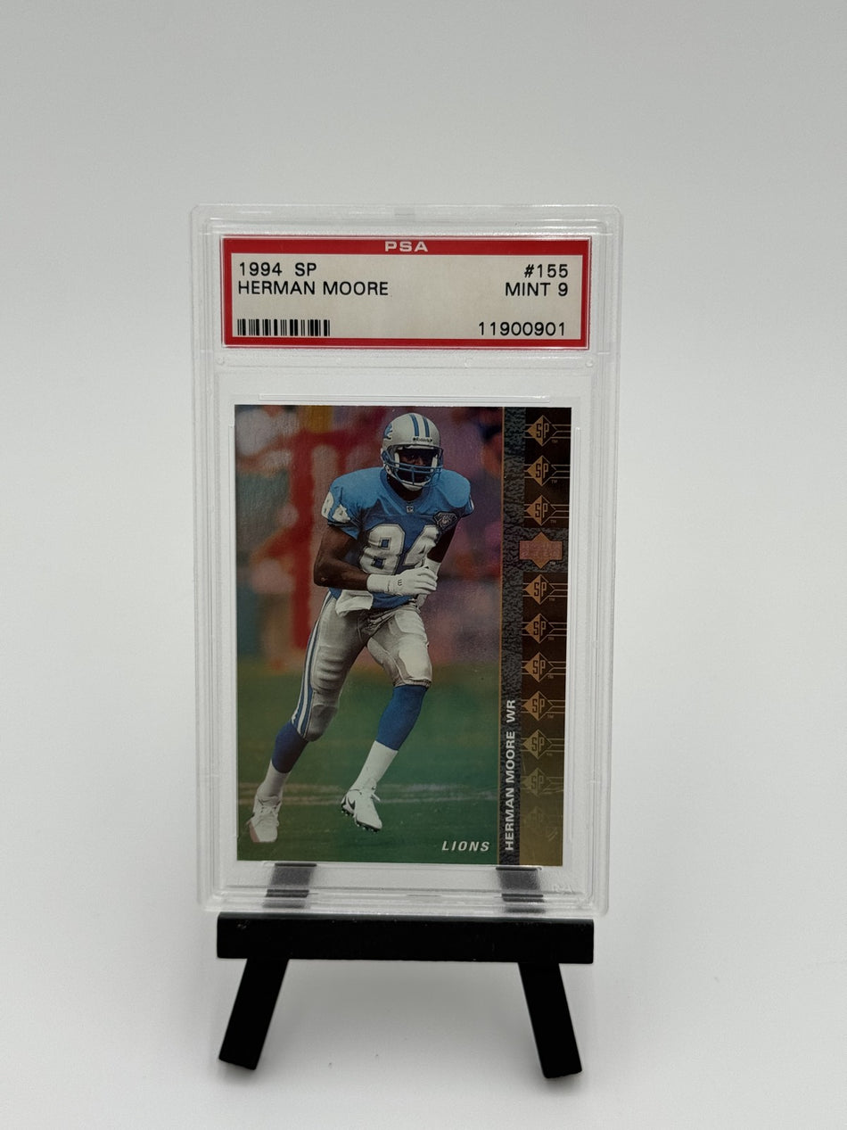 1994 SP - Herman Moore #155 PSA 9 MINT