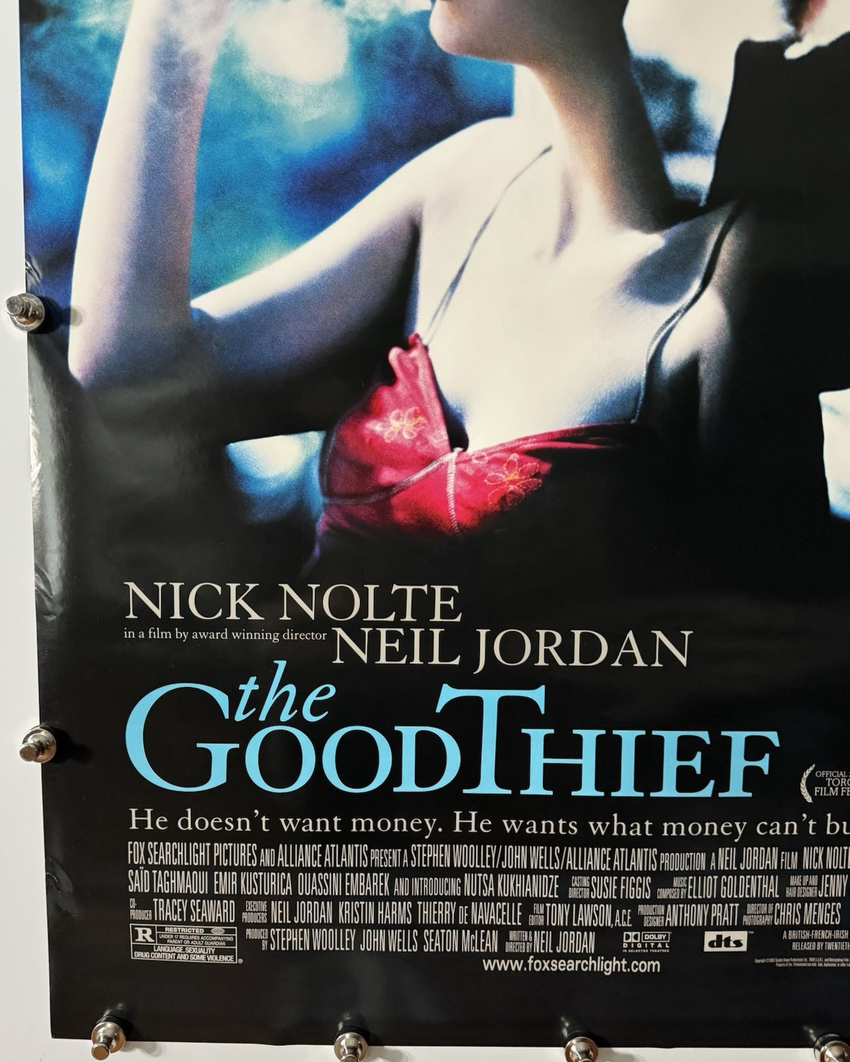THE GOOD THIEF 2002 Original Movie Poster 27x40 DS Rolled Nick Nolte - Joe's Geek VLT