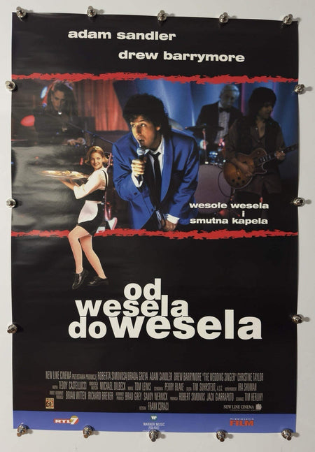 The Wedding Singer - Original Movie Poster - 1998 - Rolled SS