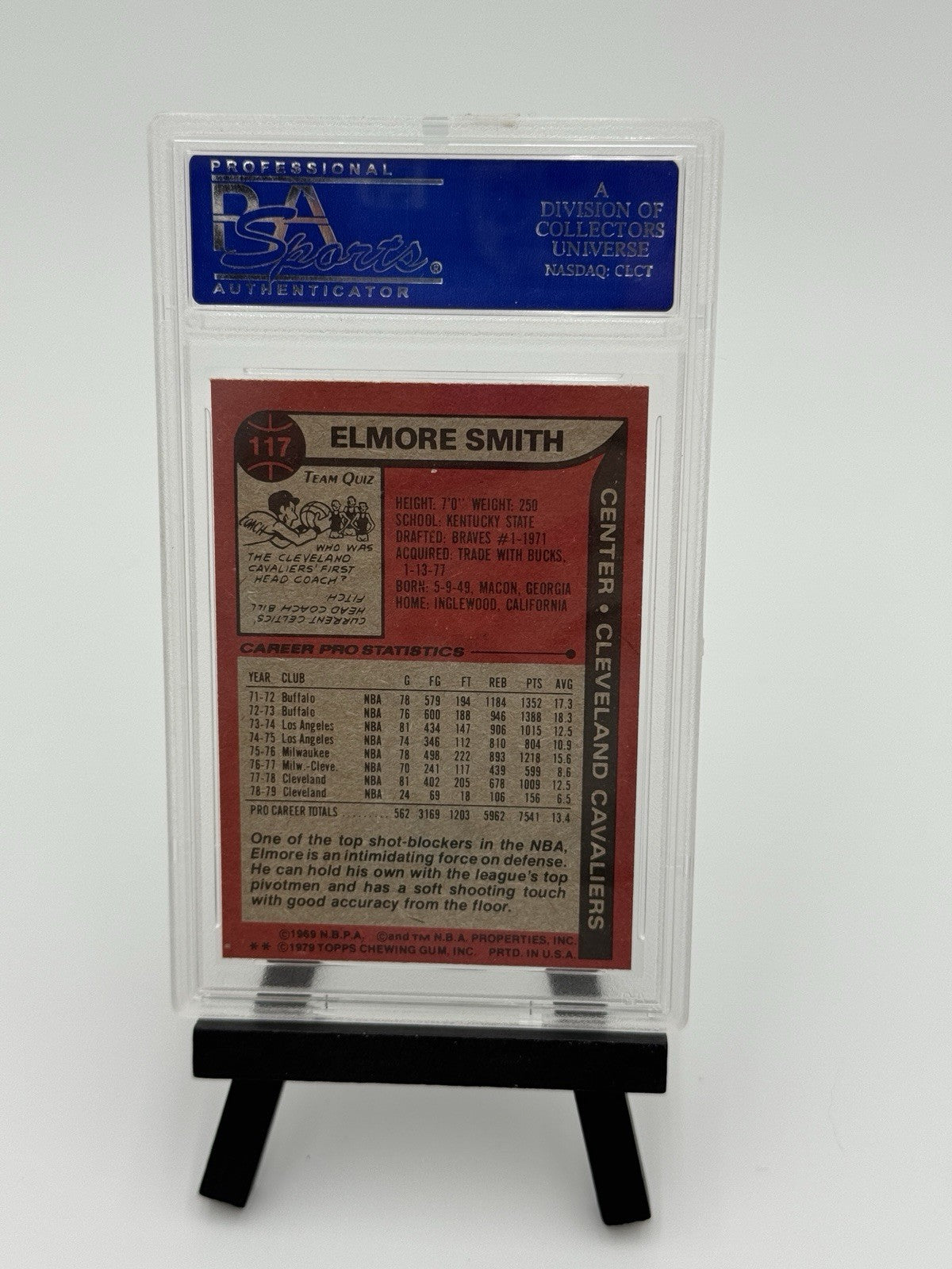 1979-80 Topps - Elmore Smith #117