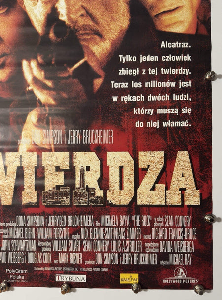 The Rock - Original Movie Poster - 1996 - Rolled SS
