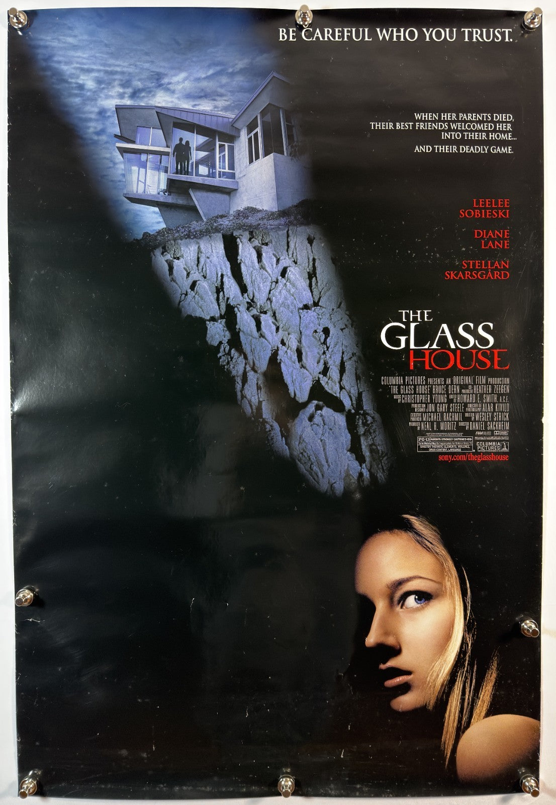 The Glass House (2001) - Original Movie Poster - 27 x 40 - Rolled DS