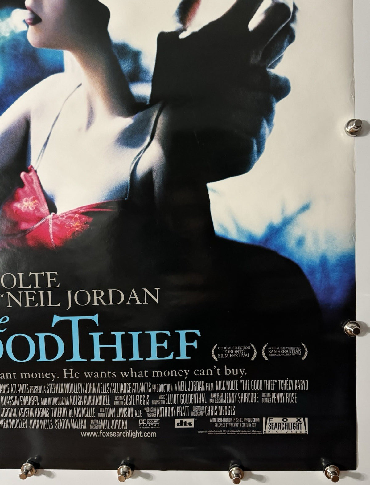 THE GOOD THIEF 2002 Original Movie Poster 27x40 DS Rolled Nick Nolte - Joe's Geek VLT