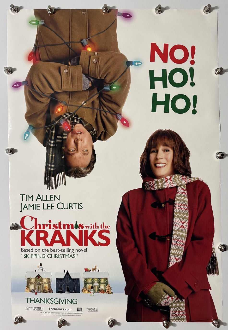 CHRISTMAS WITH THE KRANKS 2004 Original Movie Poster 27x40 DS Rolled Tim Allen - Joe's Geek VLT