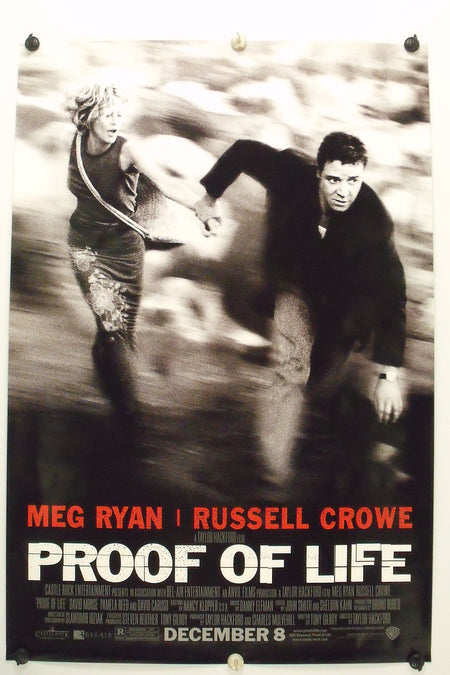 PROOF OF LIFE 2000 Original Movie Poster 27x40 DS Rolled Russell Crowe - Joe's Geek VLT