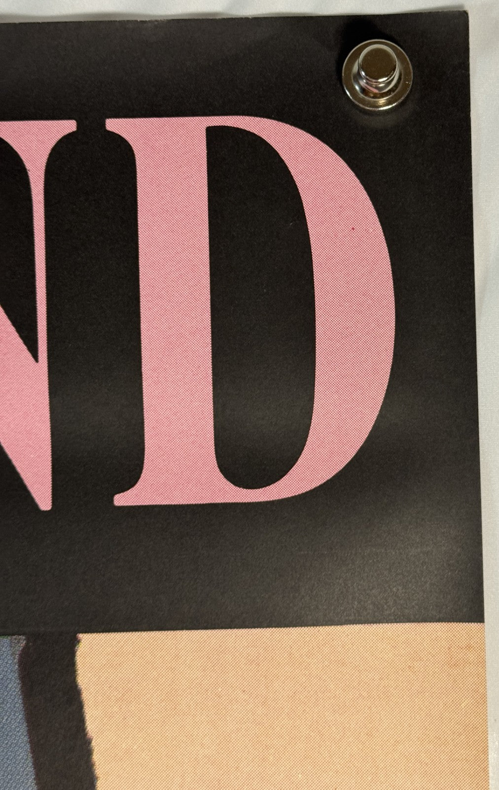 NEIL DIAMOND Best Years Of Our Lives 1988 ORIGINAL 40x60 Promo Poster - RARE