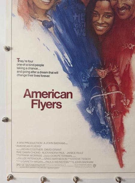 American Flyers - Original Movie Poster - 1985 - Rolled SS