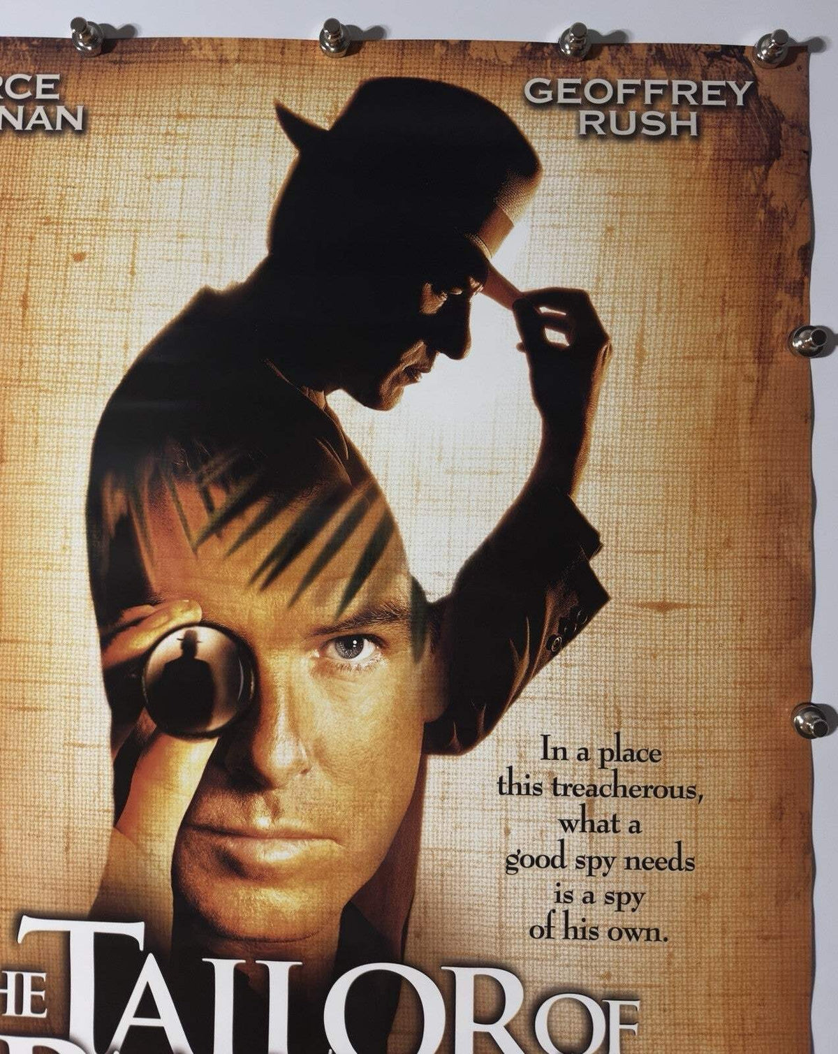 The Tailor of Panama - Original Movie Poster - 2001 - Rolled DS