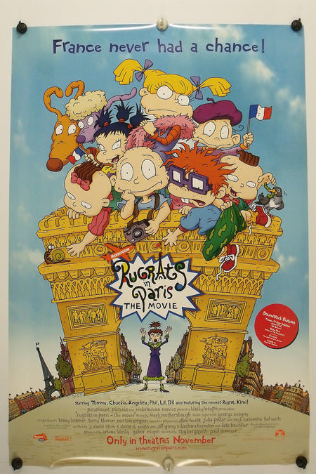 RUGRATS IN PARIS: THE MOVIE 2000 Original Movie Poster 27x40 DS Rolled - Joe's Geek VLT
