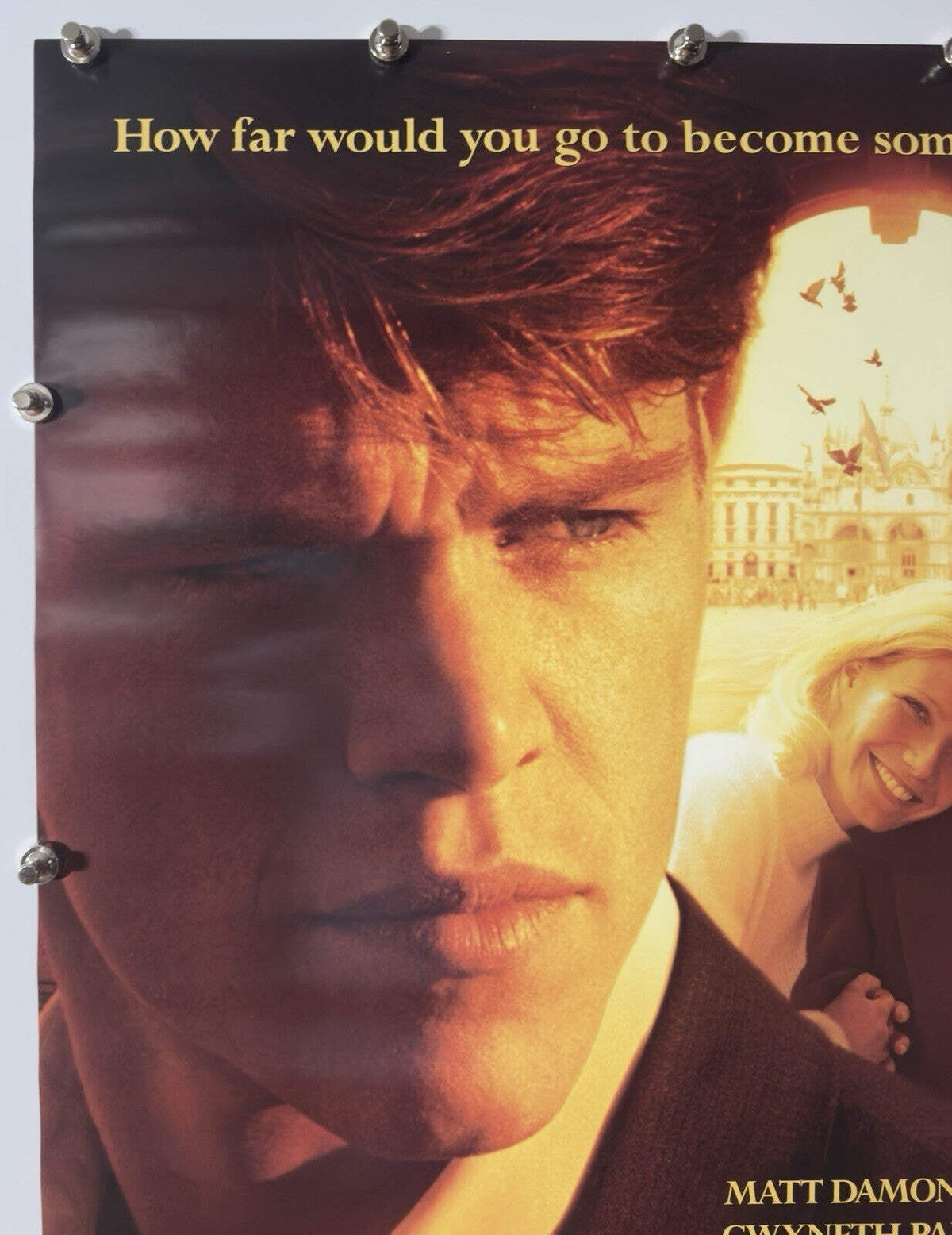 The Talented Mr. Ripley - Original Movie Poster - 1999 - Rolled DS