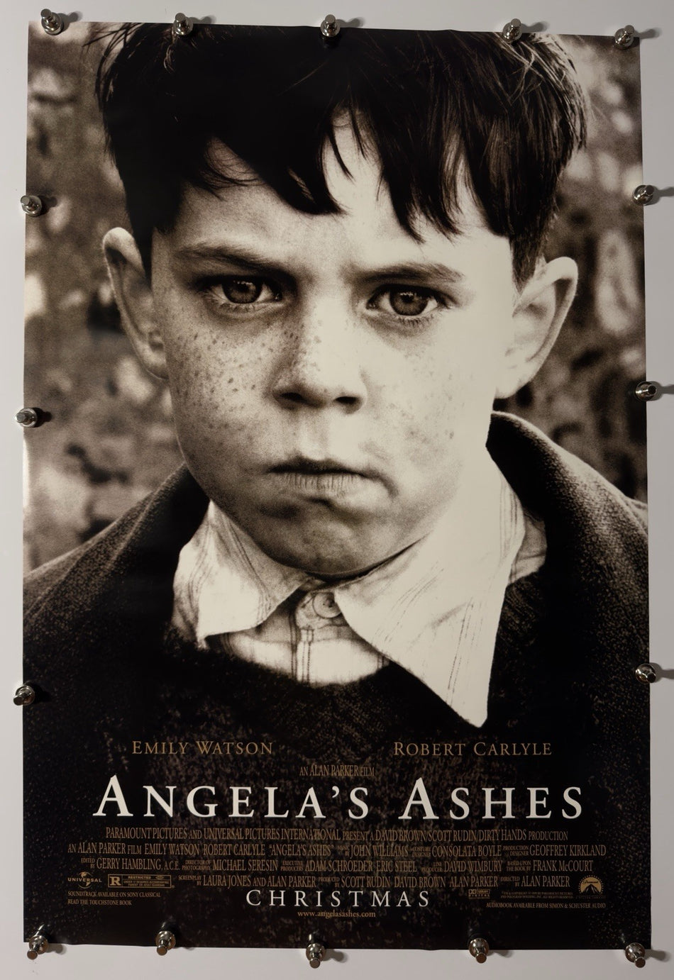 ANGELA'S ASHES 1999 Original Movie Poster 27x40 DS Rolled Emily Watson