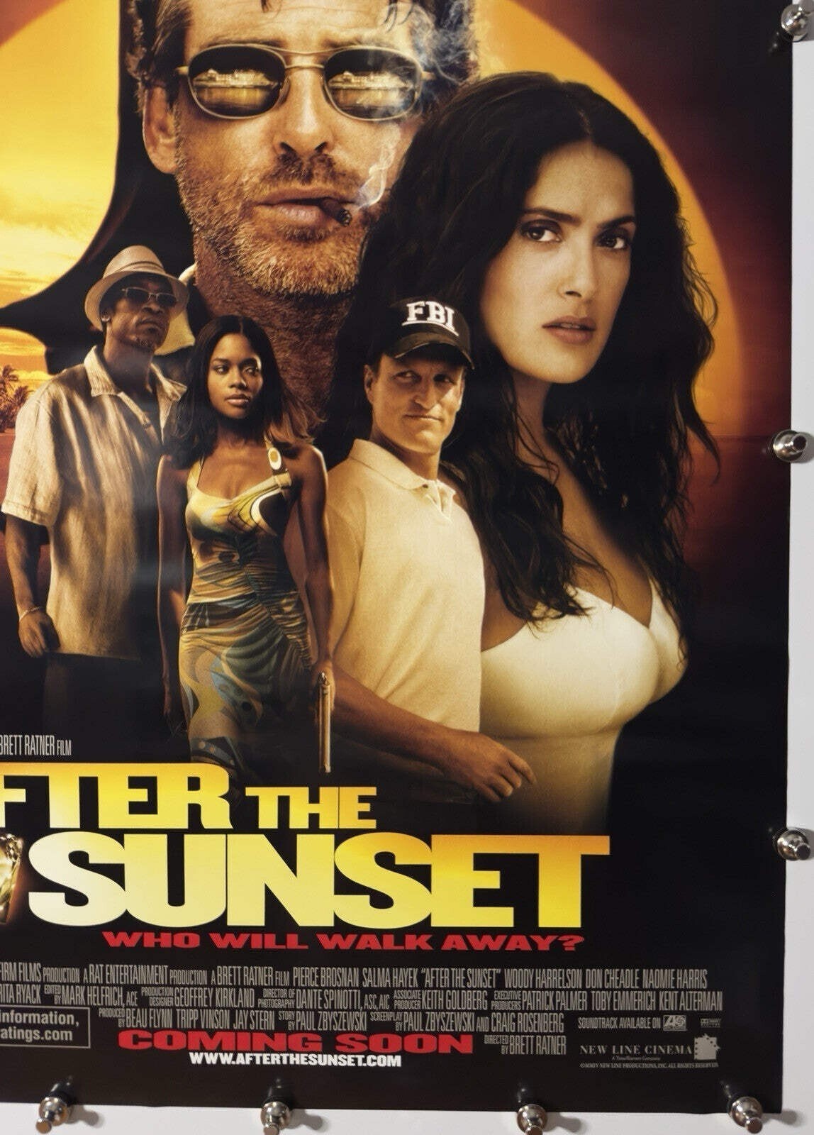 After the Sunset - Original Movie Poster - 2004 - Rolled DS