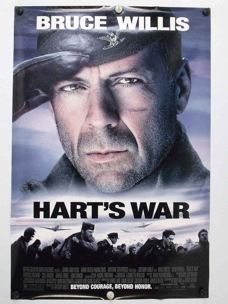 HART'S WAR 2002 Original Movie Poster 27x40 DS Rolled Bruce Willis Style B - Joe's Geek VLT