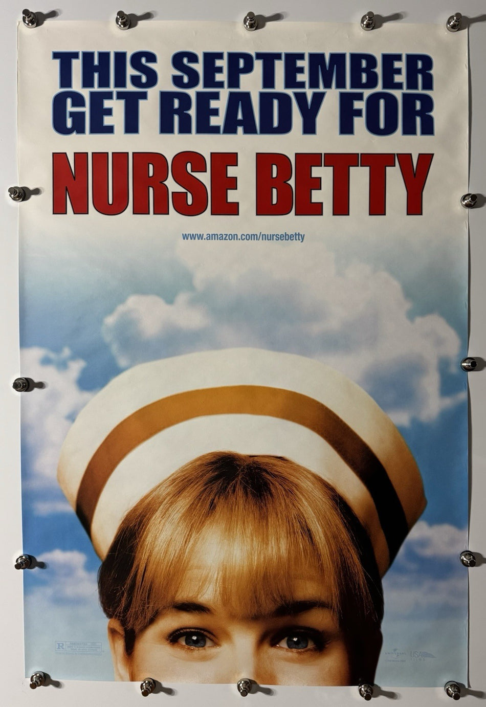 NURSE BETTY 2000 Original Movie Poster 27x40 DS Rolled Style A Renée Zellweger - Joe's Geek VLT