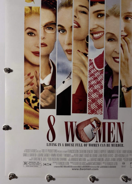 8 Women - Original Movie Poster - 2002 - Rolled DS