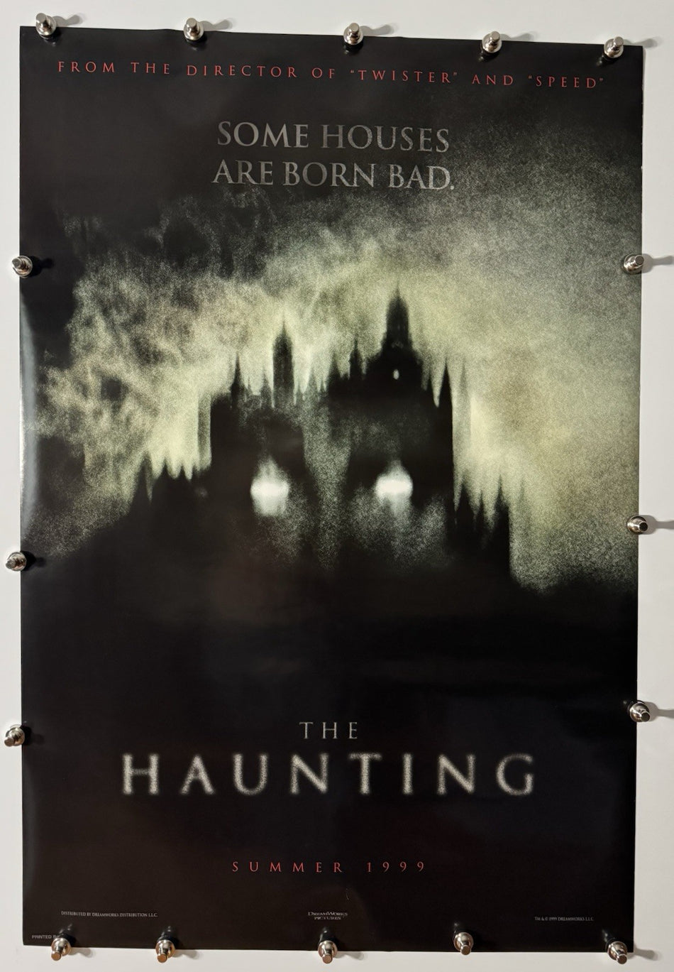 THE HAUNTING 1999 Original Movie Poster 27x40 DS Rolled Style B Liam Neeson - Joe's Geek VLT