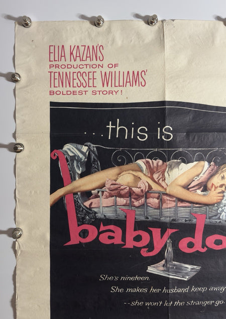 Baby Doll - Original Movie Poster - 1956 - Rolled SS