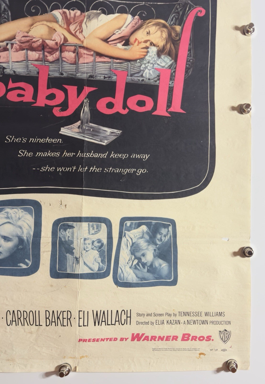 Baby Doll - Original Movie Poster - 1956 - Rolled SS