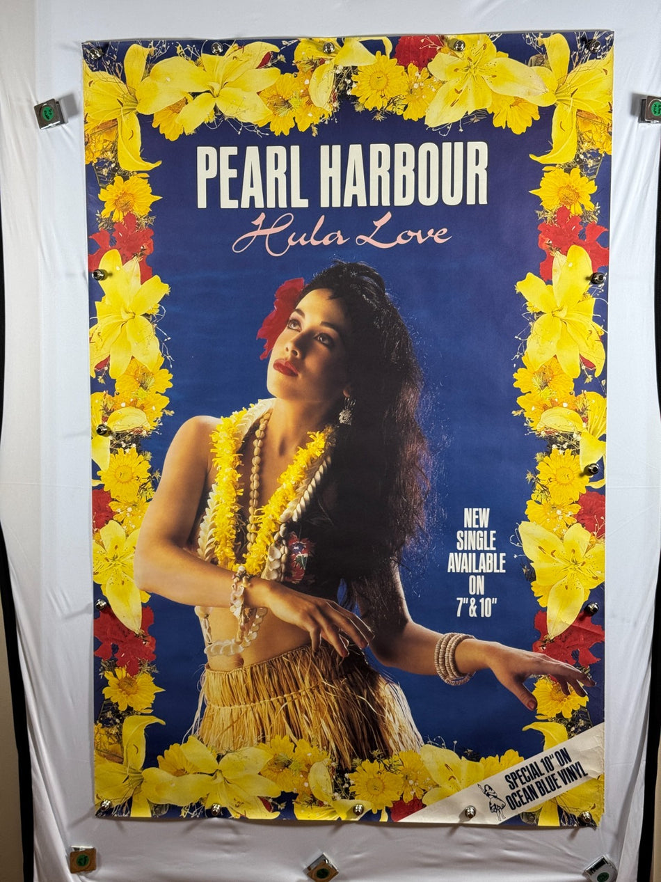 RARE - Pearl Harbour Hula Love Oversized 40x60 Vintage Promotional Poster Record