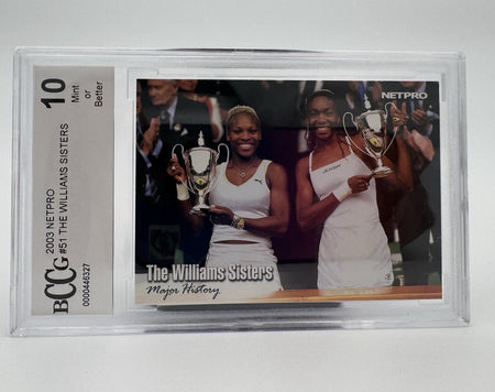 2003 NetPro - Serena Williams, Venus Williams #51 (RC)