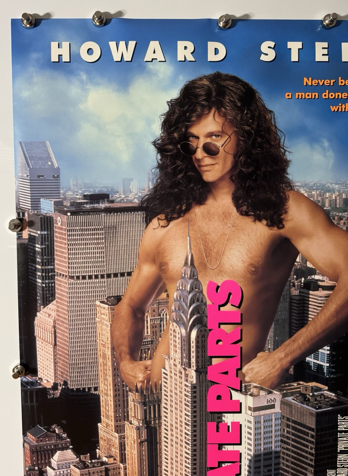 PRIVATE PARTS 1997 Original Movie Poster 27x40 DS Rolled Howard Stern - Joe's Geek VLT