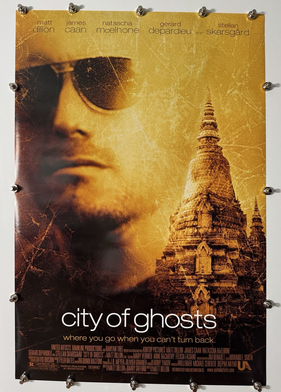 CITY OF GHOSTS 2002 Original Movie Poster 27x40 DS Rolled Matt Dillon - Joe's Geek VLT