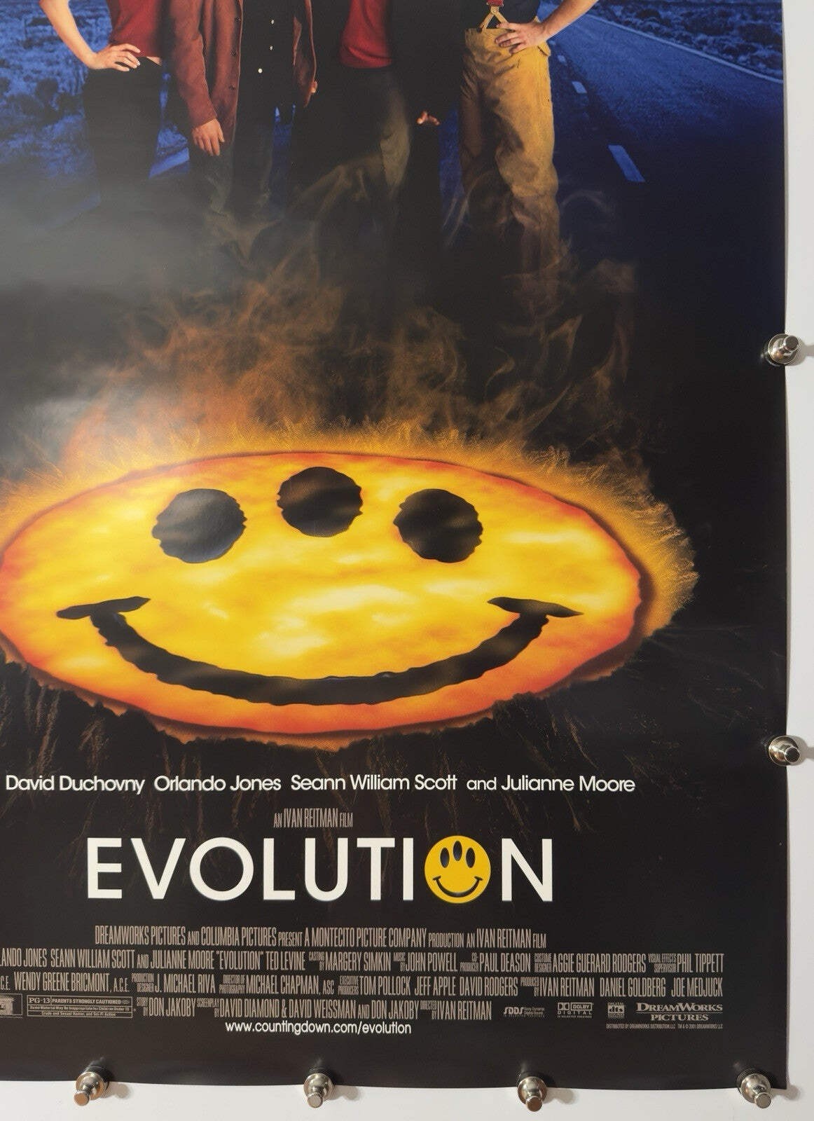 Evolution - Original Movie Poster - 2001 - Rolled DS
