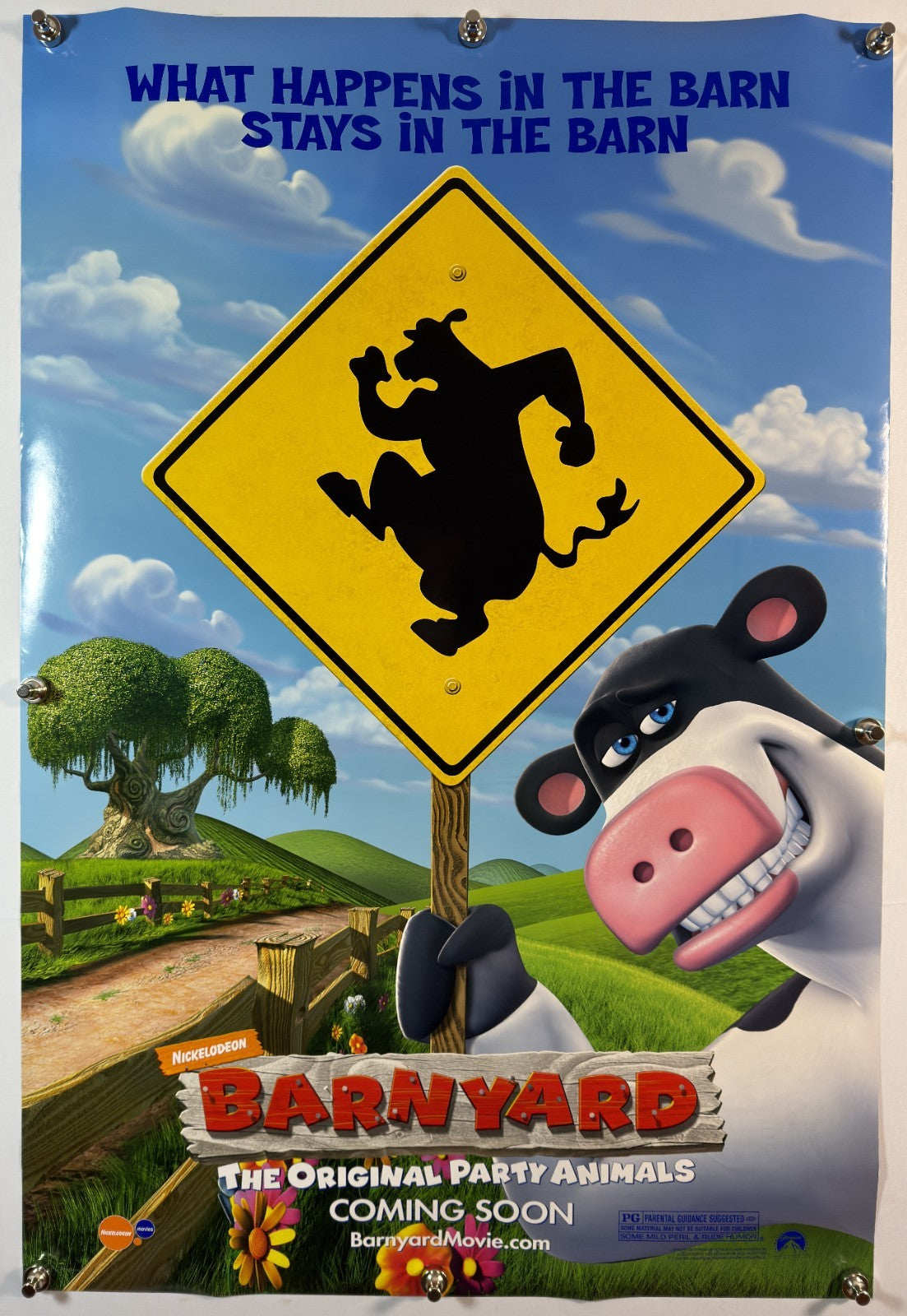 Barnyard (2006) - Original Movie Poster - 27 x 40 - Rolled DS