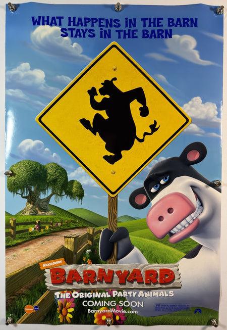 Barnyard 2006 Original Movie Poster 27x40 DS Rolled Kevin James - Joe's Geek VLT