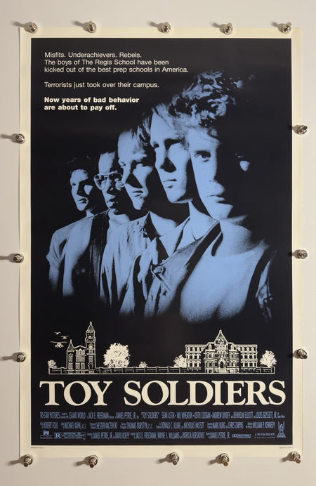 Toy Soldiers - Original Movie Poster - 1991 - Rolled SS