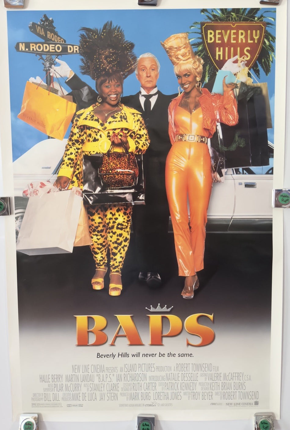 B.A.P.S. 1997 Original Movie Poster 27x40 DS Rolled Halle Berry