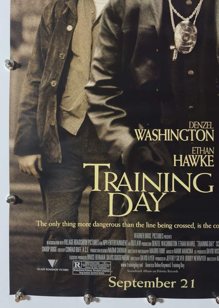 Training Day - Original Movie Poster - 2001 - Rolled DS