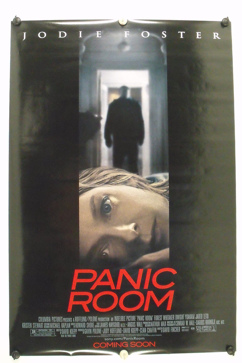 PANIC ROOM 2002 Original Movie Poster 27x40 DS Rolled Jodie Foster - Joe's Geek VLT