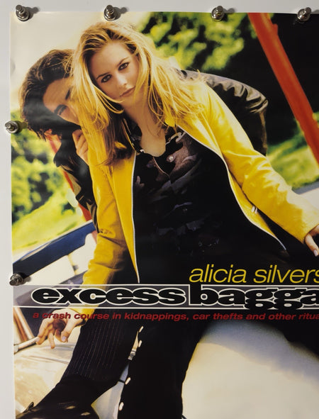 EXCESS BAGGAGE 1997 Original Movie Poster 27x40 DS Rolled Alicia Silverstone - Joe's Geek VLT