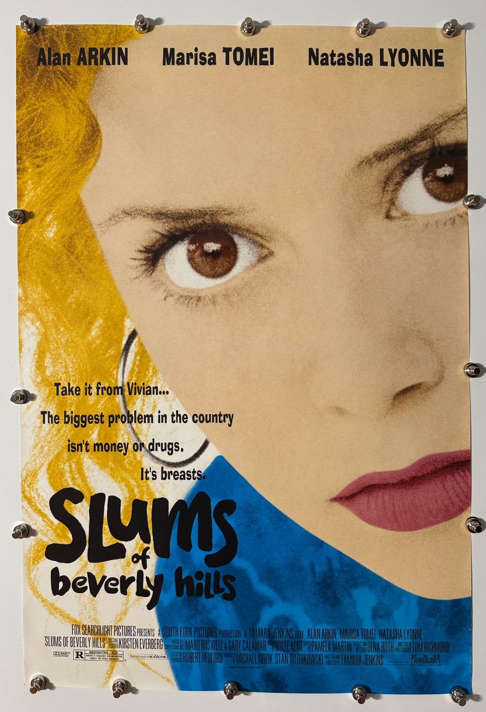 SLUMS OF BEVERLY HILLS 1998 Original Movie Poster 27x40 DS Rolled Natasha Lyonne - Joe's Geek VLT
