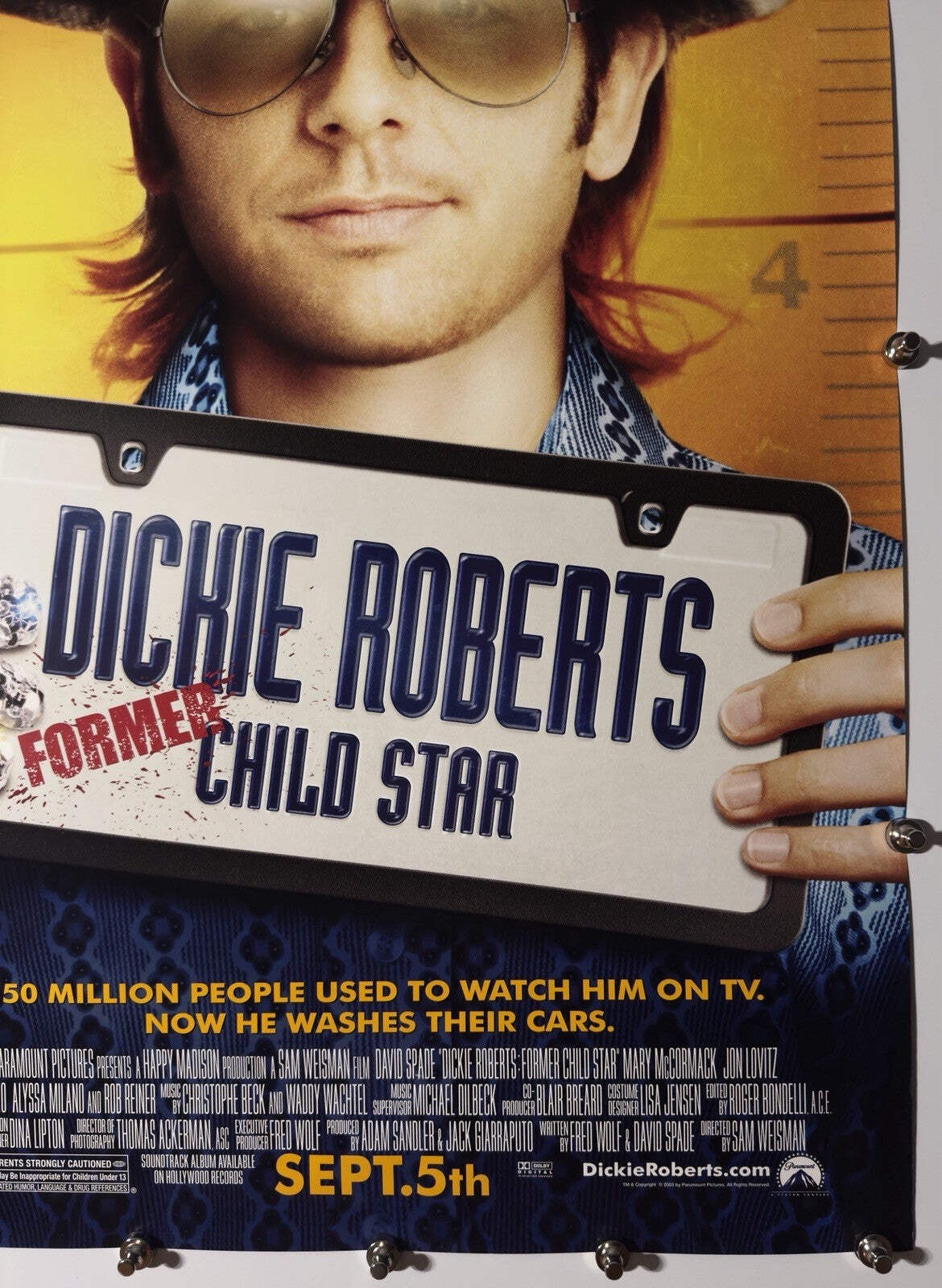 Dickie Roberts - Original Movie Poster - 2003 - Rolled DS