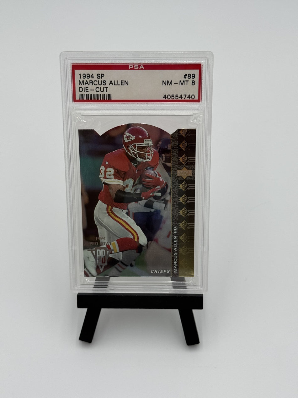 1994 SP - Marcus Allen #89 Die-Cut Trading Card