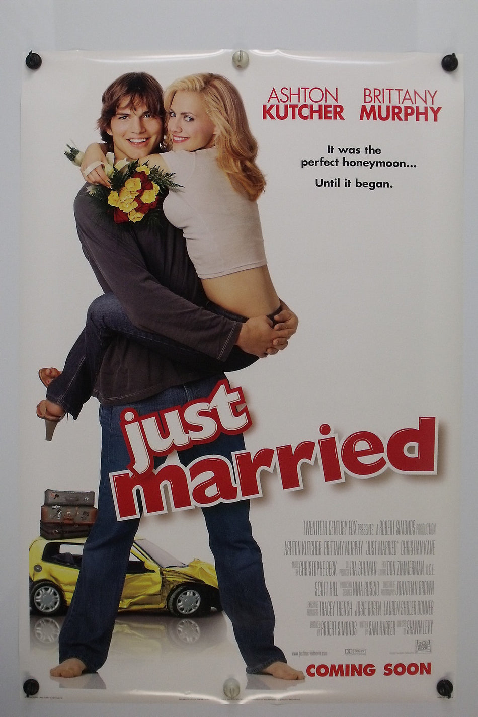 JUST MARRIED 2003 Original Movie Poster 27x40 DS Rolled Int'l Style B Brittany Murphy - Joe's Geek VLT