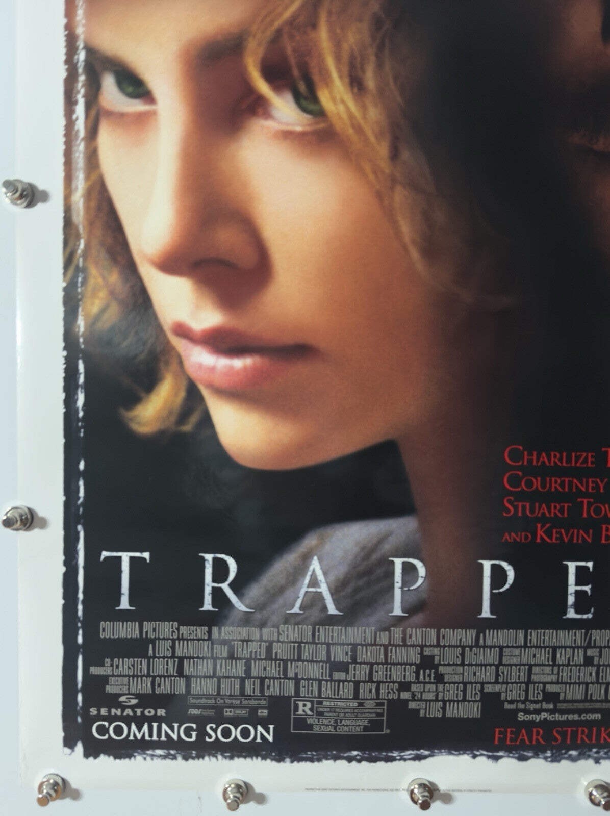 Trapped - Original Movie Poster - 2002 - Rolled DS