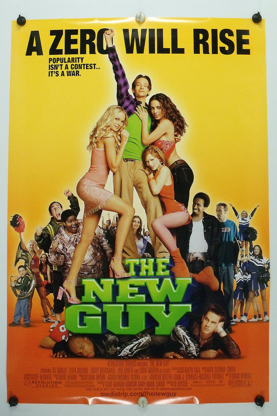 THE NEW GUY 2002 Original Movie Poster 27x40 DS Rolled Lyle Lovett
