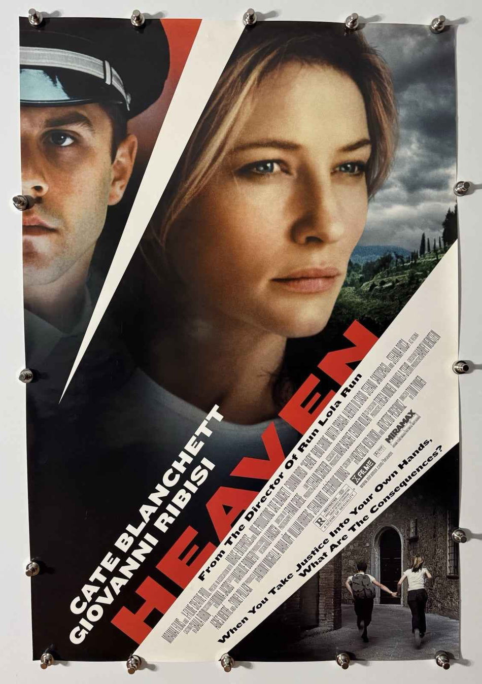 HEAVEN 2002 Original Movie Poster 27x40 SS Rolled Cate Blanchett - Joe's Geek VLT