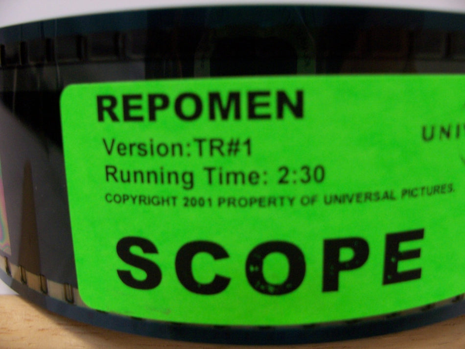 REPO MEN 2010 Original 35mm Movie Trailer SCOPE Jude Law