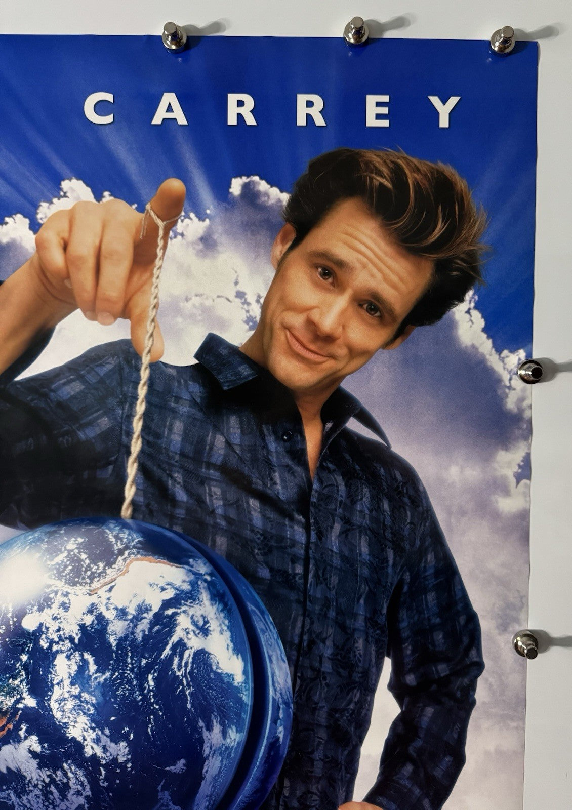 BRUCE ALMIGHTY 2003 Original Movie Poster 27x40 DS Rolled Jim Carrey - Joe's Geek VLT