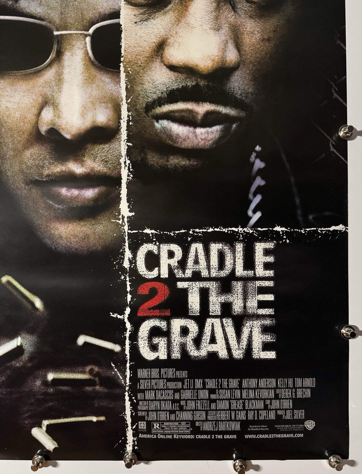 Cradle 2 the Grave - Original Movie Poster - 2003 - Rolled DS