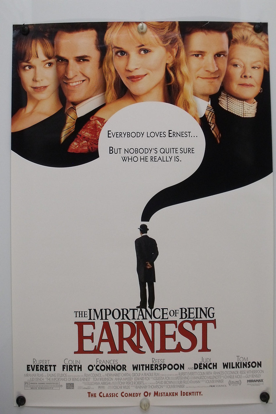 THE IMPORTANCE OF BEING EARNEST 2002 Original Movie Poster 27x40 DS Rolled Rupert Everett