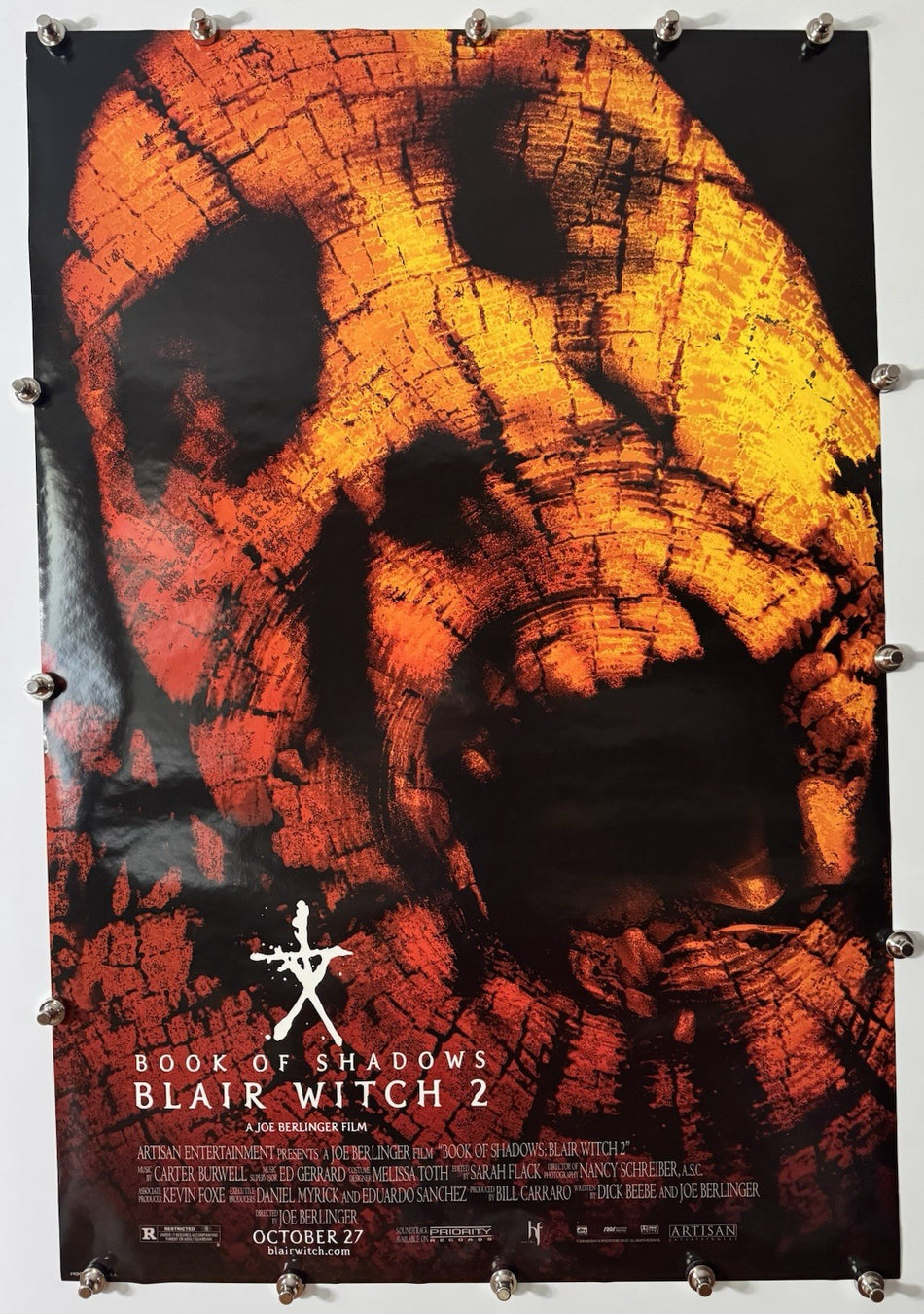 BOOK OF SHADOWS: BLAIR WITCH 2 2000 Original Movie Poster 27x40 DS Rolled Jeffrey Donovan